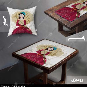 رومیزی و رانر سنتی خطاطی کد CM-1-63