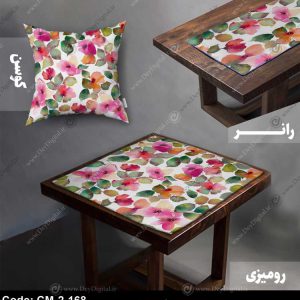 رومیزی رانر طرح گل CM-2-168