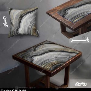رومیزی و رانر مدرن کد CM-9-18