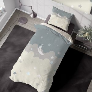 روتختی سه بعدی کودک طرح ماه و ستاره