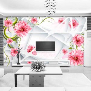 پوستر دیواری با زمینه سه بعدی