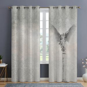 پرده طرح کلاسیک رومی FK-133
