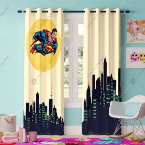پرده چاپی سوپرمن HK-4651