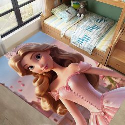 فرشینه پرنسسی سه بعدی طرح جدید