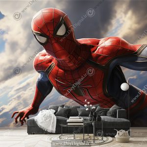 پوستر اتاق پسر طرح اسپایدرمن