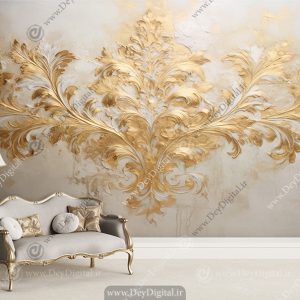 کاغذ دیواری سه بعدی پذیرایی