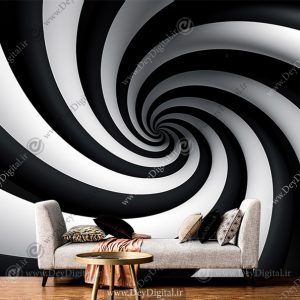 پوستر دیواری سه بعدی تونلی