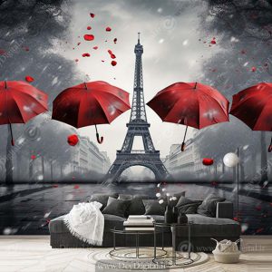پوستر دیواری سه بعدی برج ایفل