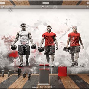 پوستر سه بعدی ورزشی برای باشگاه