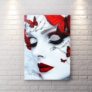 تابلو شاسی طرح چهره برای سالن زیبایی