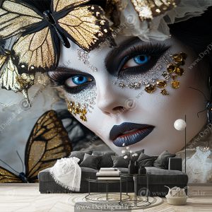 پوستر سه بعدی چهره اسپرت