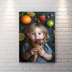 تخته شاسی دکوراتیو برای بستنی فروشی