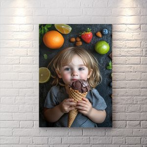 تخته شاسی دکوراتیو برای بستنی فروشی