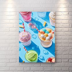 تابلو شاسی برای بستنی فروشی