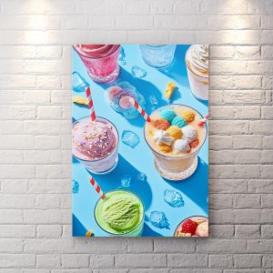 تابلو شاسی برای بستنی فروشی