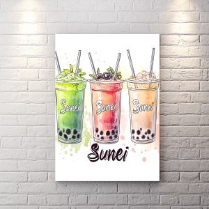 تابلو دکوراتیو طرح آبمیه طبیعی