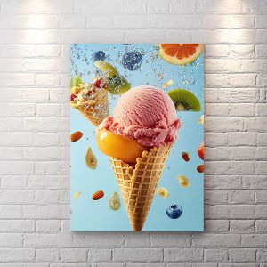 تخته شاسی بستنی قیفی
