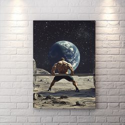 تابلو دکوراتیو طرح بدنسازی