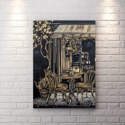 تخته شاسی طرح کافی شاپ