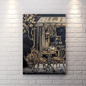 تخته شاسی طرح کافی شاپ