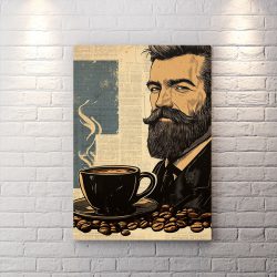 تابلو شاسی طرح کافی شاپ