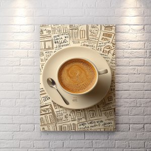 تابلو شاسی دکورانیو برای کافه
