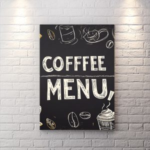 تابلو شاسی برای کافی شاپ