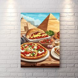 تخته شاسی پیتزا برای فست فود