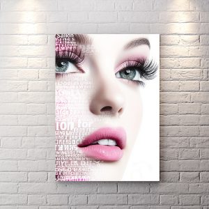 تابلو دکوراتیو آرایشگاه زنانه