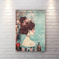 تابلو دیواری برای آرایشگاه زنانه