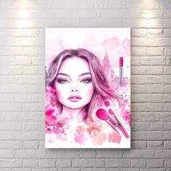 تابلو شاسی طرح چهره وکتوری فانتزی