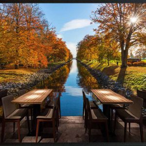 پوستر دیواری رودخانه ای زیبا