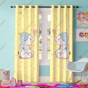 پرده پانچی اتاق کودک PK-2757