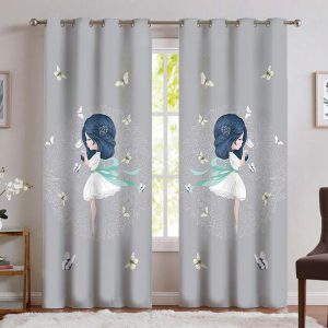 پرده فانتزی دخترانه عروسکی PK-2771