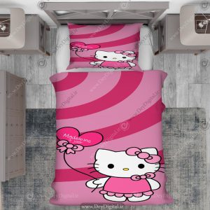 روتختی سه بعدی دخترانه طرح Hello Kitty کیتی PK-2780b