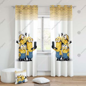پرده مینیون سه بعدی PK-2805