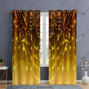 پرده پذیرایی طلایی PK-2885