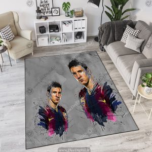 فرش پسرانه طرح لیونل مسی