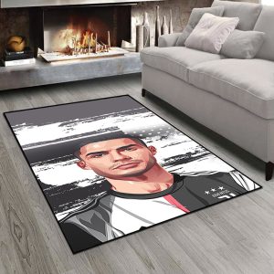 فرشینه با طرح گرافیکی چهره کریس رونالدو