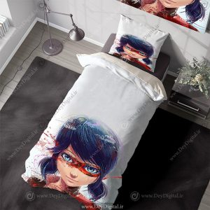 روتختی سه بعدی دخترانه لیدی باگ دختر کفشدوزکی PK-3635