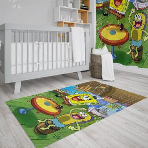فرشینه طرح کارتون باب اسفنجی