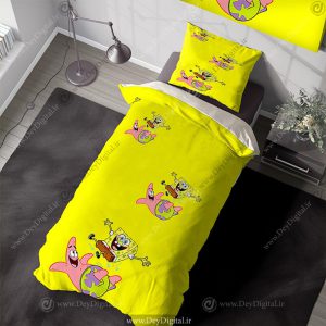 خرید روتختی کارتونی باب اسفنجی PK-3650