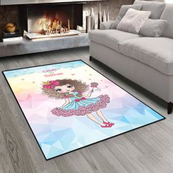 فرش سه بعدی طرح پرنسسی