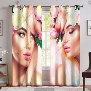 پرده پانچی برای آرایشگاه PK-4553