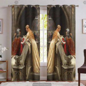 پرده پانچی نقاشی کلاسیک PK-4705