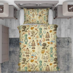 روتختی بچگانه طرح کارتونی ربات وال ای