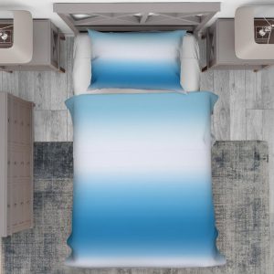 روتختی یک نفره طیف رنگ آبی سفید
