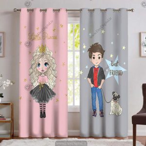 پرده برای اتاق کودک پسر و دختر