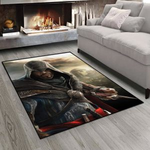فرشینه چاپی اتاق گیمینگ تصویر بازی اساسین کرید