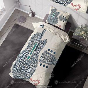 روتختی طرح مفهومی گیتار با نوشته انگلیسی